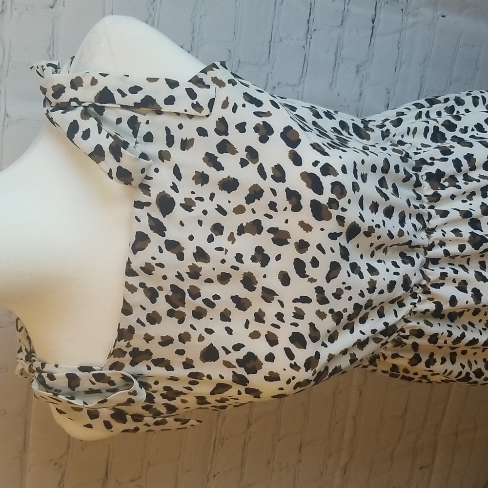 Leopard Maxi Summer Dress - Picture 4 of 5